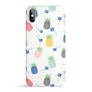Pineapple Breeze - Colored Candy Matte TPU iPhone Case Cover