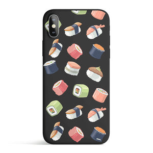 Sushi Lover - Colored Candy Matte TPU iPhone Case Cover